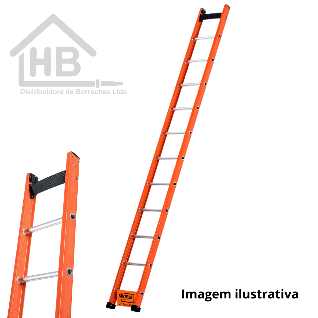 Escadas singelas de fibra 