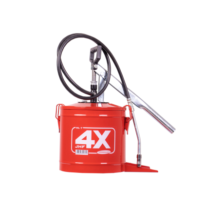 Bomba Manual para Graxa 7kg Vermelho HL-7 HYDRONLUBZ