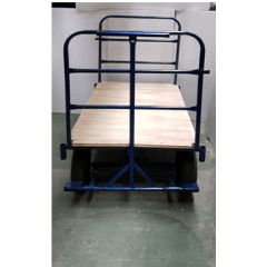 Carrinho plataforma com 4 abas HB 12