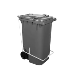 CONTENTOR 240 LITROS COM PEDAL COM RODA 19,5CM 
