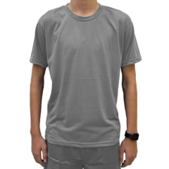 Camisa De Malha PV 67% Algodão e 33% Poliester Cinza Camisa De Malha PV 67% Algodão e 33% Poliester Cinza